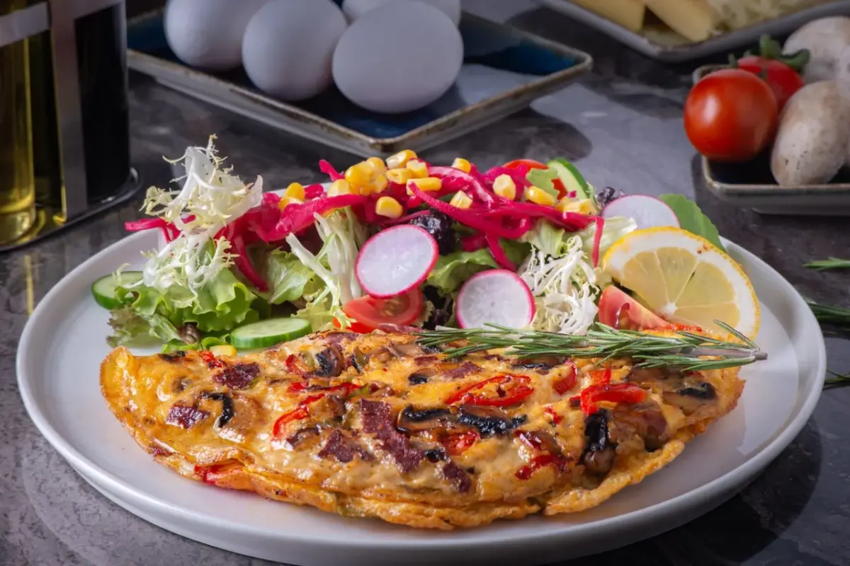 Karışık Omlet